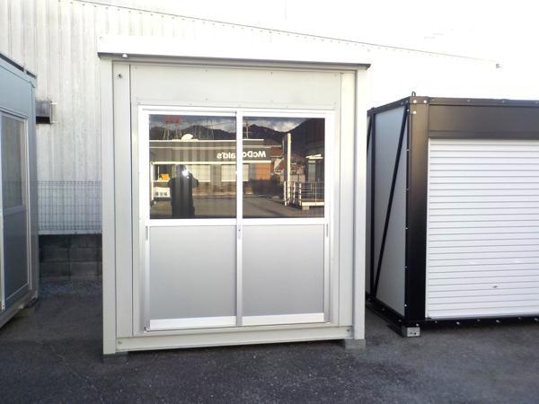 兵庫県姫路別所店/展示場の中古ユニットハウス・プレハブ・コンテナハウスCT-32JG(2.16坪)の本体の外観