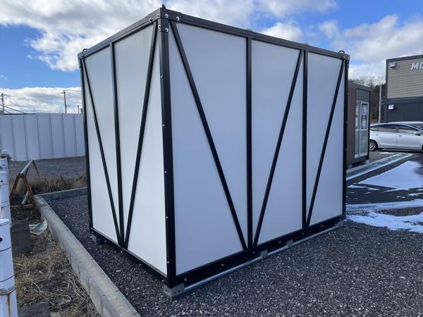 福島県白河店/展示場の新棟ユニットハウス・プレハブ・コンテナハウスPanda3.0