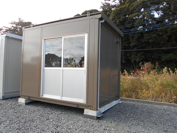 茨城県鹿嶋店/展示場の中古ユニットハウス・プレハブ・コンテナハウスCT-32J(2.16坪)の本体の外観