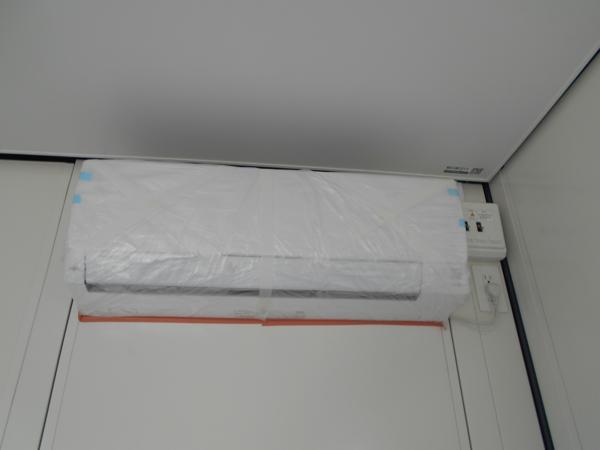 茨城県鹿嶋店/展示場の新棟ユニットハウス・プレハブ・コンテナハウス38MSL(2.43坪)の各設備のエアコン