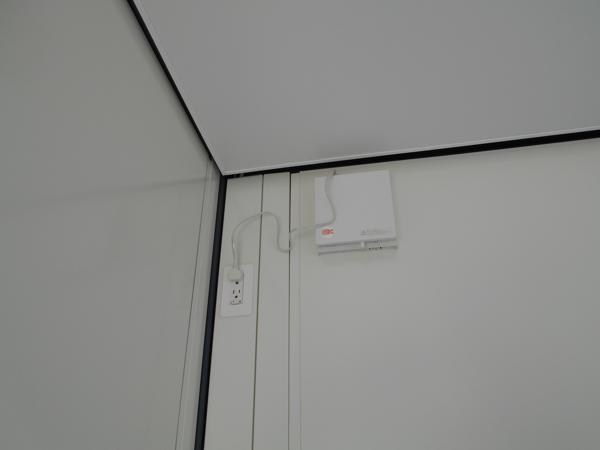 茨城県鹿嶋店/展示場の新棟ユニットハウス・プレハブ・コンテナハウス38MSL(2.43坪)の各設備の換気扇