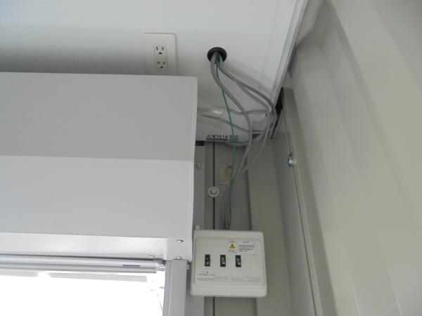 山口県山口出張所/総合展示場の中古ユニットハウス・プレハブ・コンテナハウスCT-32JG(2.16坪)の各設備のコンセント