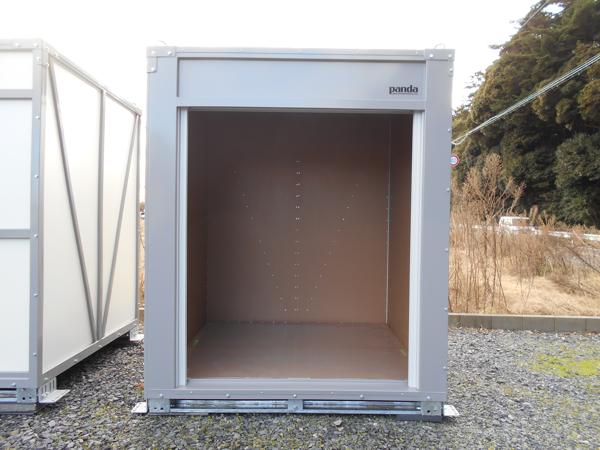 茨城県鹿嶋店/展示場の新棟ユニットハウス・プレハブ・コンテナハウスPanda2.0 PS2(1.06坪)の本体の外観