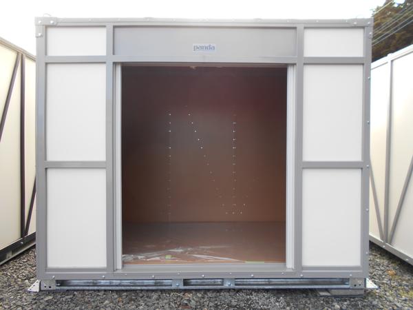 茨城県鹿嶋店/展示場の新棟ユニットハウス・プレハブ・コンテナハウスPanda3.0 PS3K(1.60坪)の本体の外観