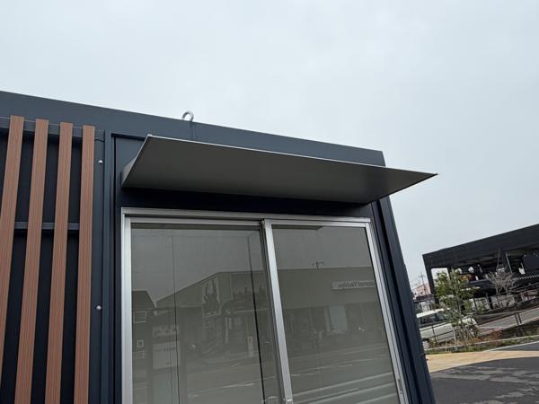 千葉県八千代店/展示場の新棟ユニットハウス・プレハブ・コンテナハウス47MSL(3.02坪)の本体の外観