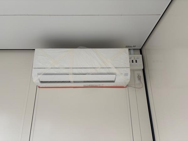 千葉県八千代店/展示場の新棟ユニットハウス・プレハブ・コンテナハウス47MSL(3.02坪)の各設備のエアコン