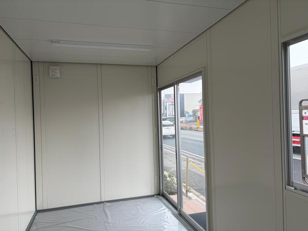 千葉県八千代店/展示場の新棟ユニットハウス・プレハブ・コンテナハウス47MSL(3.02坪)の本体の内観