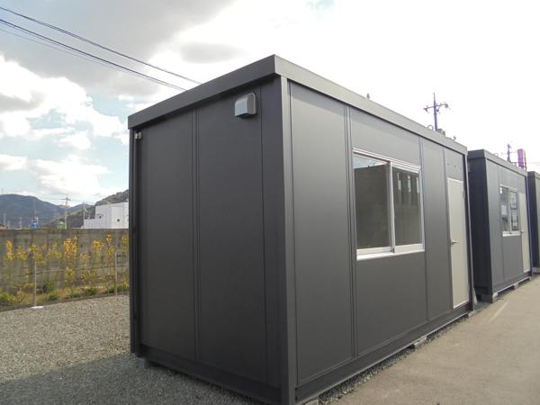 山口県山口出張所/総合展示場の新棟ユニットハウス・プレハブ・コンテナハウス47MSL(3.02坪)の本体の外観