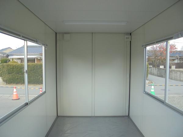 山口県山口出張所/総合展示場の新棟ユニットハウス・プレハブ・コンテナハウス47MSL(3.02坪)の本体の内観