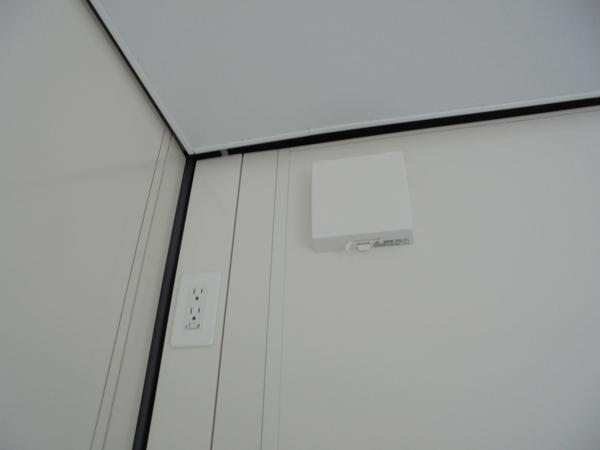 山口県山口出張所/総合展示場の新棟ユニットハウス・プレハブ・コンテナハウス47MSL(3.02坪)の各設備の給気口