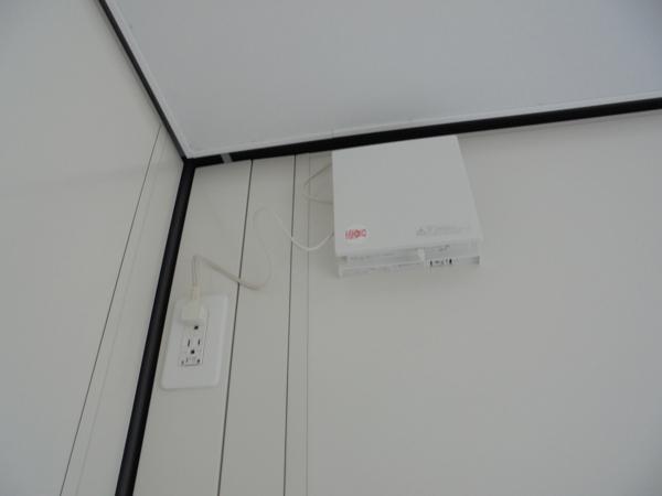 山口県山口出張所/総合展示場の新棟ユニットハウス・プレハブ・コンテナハウス47MSL(3.02坪)の各設備の換気扇