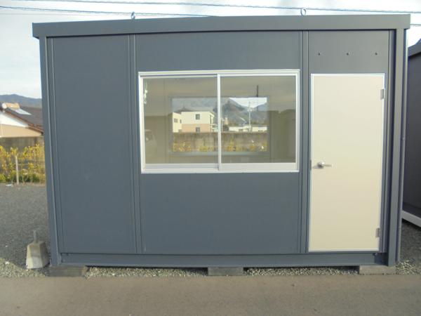 山口県山口出張所/総合展示場の新棟ユニットハウス・プレハブ・コンテナハウス38MSL(2.43坪)の本体の外観