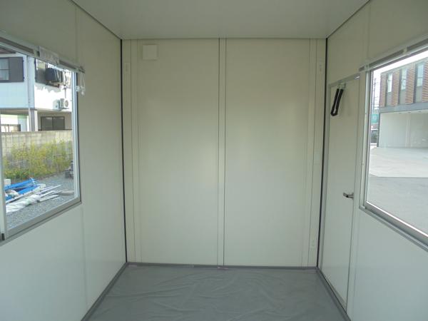 山口県山口出張所/総合展示場の新棟ユニットハウス・プレハブ・コンテナハウス38MSL(2.43坪)の本体の内観