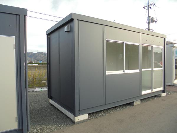 山口県山口出張所/総合展示場の新棟ユニットハウス・プレハブ・コンテナハウス47MSL(3.02坪)の本体の外観