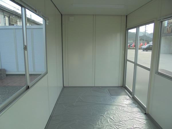 山口県山口出張所/総合展示場の新棟ユニットハウス・プレハブ・コンテナハウス47MSL(3.02坪)の本体の内観