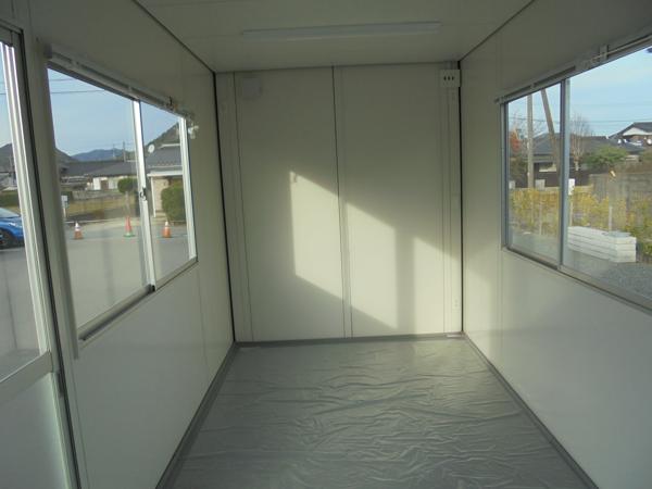 山口県山口出張所/総合展示場の新棟ユニットハウス・プレハブ・コンテナハウス47MSL(3.02坪)の本体の内観