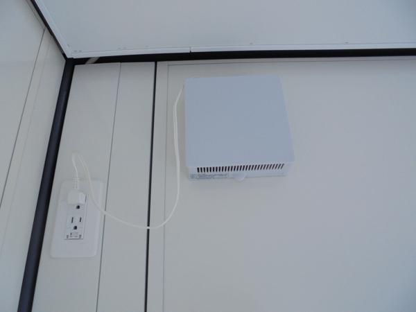 山口県山口出張所/総合展示場の新棟ユニットハウス・プレハブ・コンテナハウス47MSL(3.02坪)の各設備の換気扇