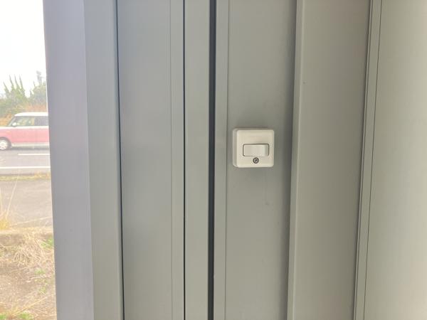 茨城県神栖店/展示場の中古ユニットハウス・プレハブ・コンテナハウスCT-54J(7.86坪)の各設備のスイッチ