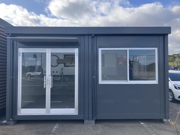 茨城県神栖店/展示場の中古ユニットハウス・プレハブ・コンテナハウスCT-54J(7.86坪)の本体の外観
