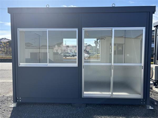 徳島県徳島店/展示場の新棟ユニットハウス・プレハブ・コンテナハウス38MSL(2.43坪)の本体の外観