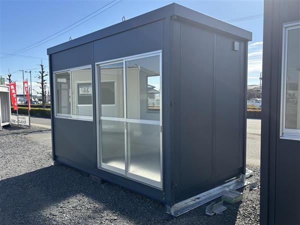 徳島県徳島店/展示場の新棟ユニットハウス・プレハブ・コンテナハウス38MSL(2.43坪)の本体の外観