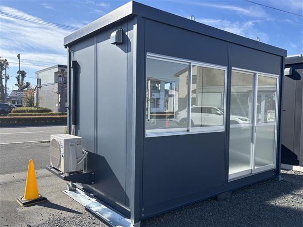 徳島県徳島店/展示場の新棟ユニットハウス・プレハブ・コンテナハウス38MSL(2.43坪)の本体の外観
