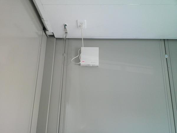 埼玉県熊谷店/展示場の中古ユニットハウス・プレハブ・コンテナハウスCT-32J(2.16坪)の各設備の換気扇