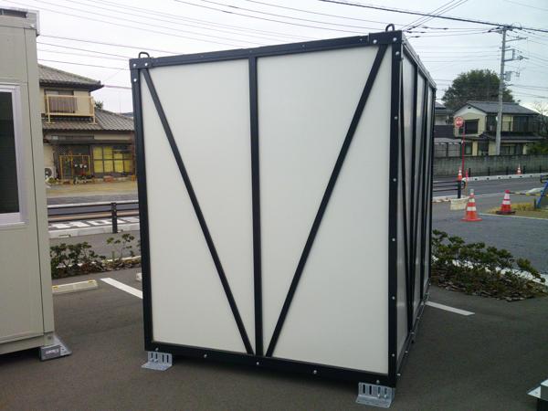 埼玉県熊谷店/展示場の新棟ユニットハウス・プレハブ・コンテナハウスPanda3.0