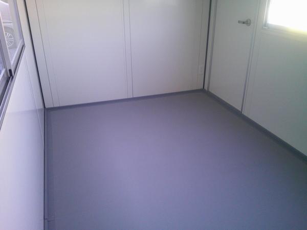 埼玉県熊谷店/展示場の新棟ユニットハウス・プレハブ・コンテナハウス38MSL(2.43坪)の本体の内観