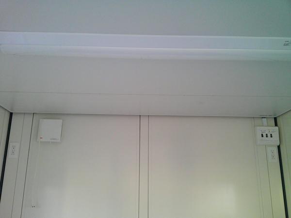 埼玉県熊谷店/展示場の新棟ユニットハウス・プレハブ・コンテナハウス47MSL(3.02坪)の各設備の照明器具