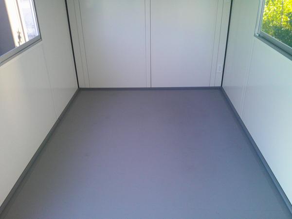 埼玉県熊谷店/展示場の新棟ユニットハウス・プレハブ・コンテナハウス47MSL(3.02坪)の本体の内観