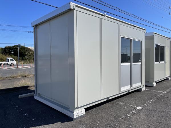 茨城県神栖店/展示場の中古ユニットハウス・プレハブ・コンテナハウスCT-41J(2.83坪)の本体の外観