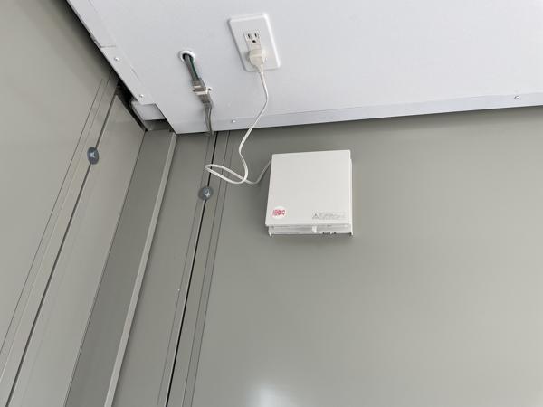 茨城県神栖店/展示場の中古ユニットハウス・プレハブ・コンテナハウスCT-41J(2.83坪)の各設備の換気扇