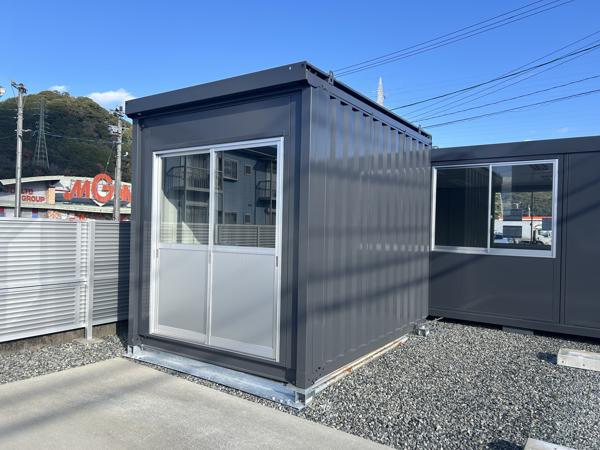 鹿児島県薩摩川内店/展示場の中古ユニットハウス・プレハブ・コンテナハウスCT-32JG(2.16坪)の本体の外観