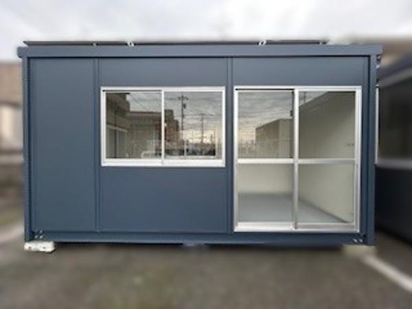 東京都東大和店/展示場の新棟ユニットハウス・プレハブ・コンテナハウス47MSL(3.02坪)の本体の外観