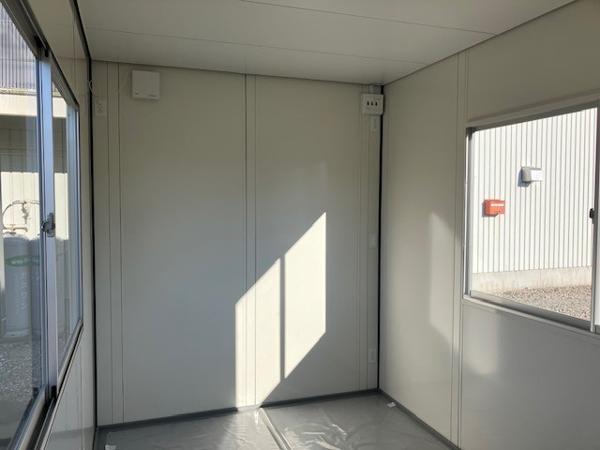 栃木県那須塩原店/展示場の新棟ユニットハウス・プレハブ・コンテナハウス38MSL(2.43坪)の本体の内観