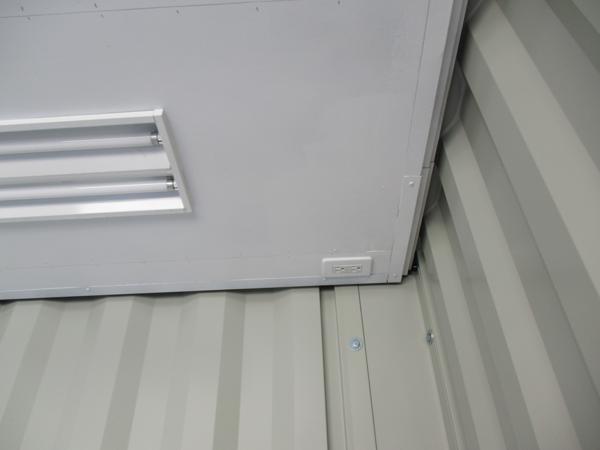 栃木県那須塩原店/展示場の中古ユニットハウス・プレハブ・コンテナハウスCT-32JG(2.16坪)の各設備の照明器具