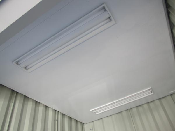 栃木県那須塩原店/展示場の中古ユニットハウス・プレハブ・コンテナハウスCT-32JG(2.16坪)の各設備の照明器具