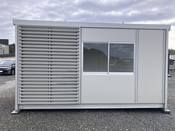 栃木県矢板店/展示場の新棟ユニットハウス・プレハブ・コンテナハウス47MSL(3.02坪)の本体の外観