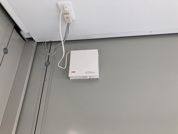 栃木県矢板店/展示場の中古ユニットハウス・プレハブ・コンテナハウスCT-32J(2.16坪)の各設備の換気扇