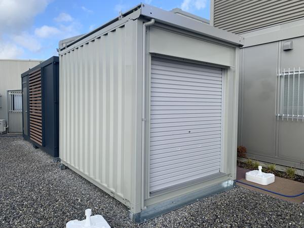 滋賀県栗東店/展示場の中古ユニットハウス・プレハブ・コンテナハウスCT-32JG(2.13坪)の本体の外観