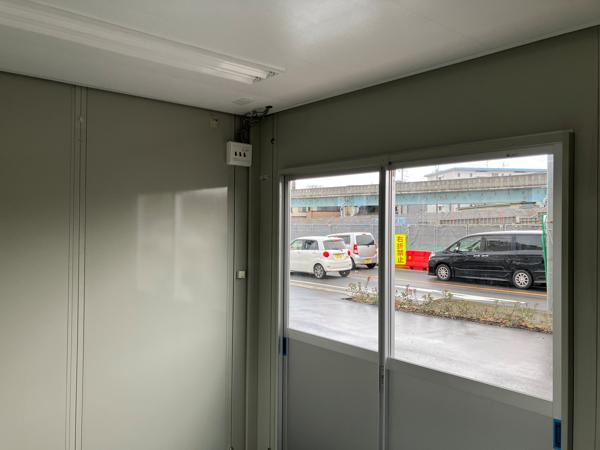 滋賀県栗東店/展示場の中古ユニットハウス・プレハブ・コンテナハウスCT-32J(2.16坪)の本体の内観