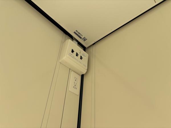 栃木県栃木店/展示場の新棟ユニットハウス・プレハブ・コンテナハウス47MSL(3.02坪)の各設備の分電盤