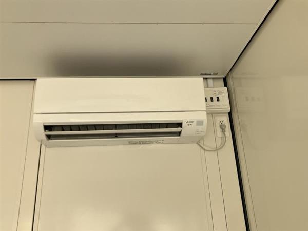栃木県佐野店/展示場の新棟ユニットハウス・プレハブ・コンテナハウス47MSL(3.02坪)の各設備のエアコン