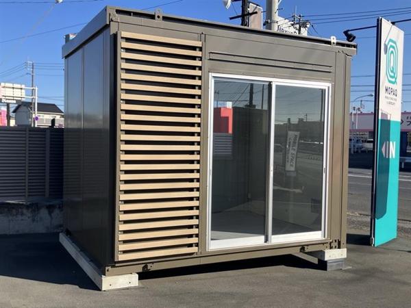 栃木県佐野店/展示場の中古ユニットハウス・プレハブ・コンテナハウスルーバー付き