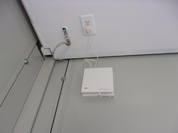 三重県津総合展示場の中古ユニットハウス・プレハブ・コンテナハウスCT-32J(2.16坪)の各設備の換気扇