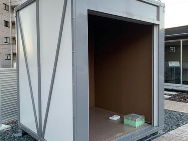 栃木県宇都宮戸祭店/展示場の新棟ユニットハウス・プレハブ・コンテナハウスPanda2.0