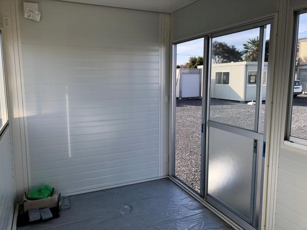 茨城県常陸大宮店/展示場の新棟ユニットハウス・プレハブ・コンテナハウス3MSD(2.40坪)の本体の内観