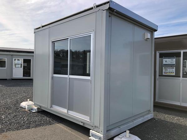 茨城県常陸大宮店/展示場の中古ユニットハウス・プレハブ・コンテナハウスCT-32J(2.16坪)の本体の外観