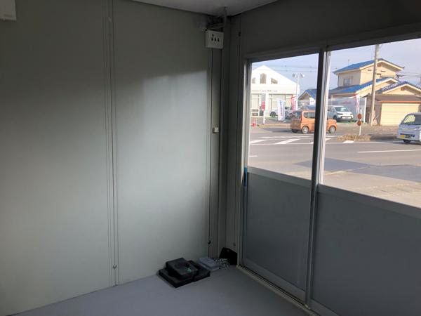 茨城県常陸大宮店/展示場の中古ユニットハウス・プレハブ・コンテナハウスCT-32J(2.16坪)の本体の内観